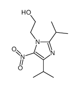 2-[5-nitro-2,4-di(propan-2-yl)imidazol-1-yl]ethanol Structure
