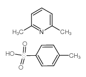 2,6-Dimethylpyridinium 4-methylbenzenesulfonate Structure