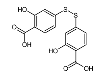 4,4'-dithiobis(salicylic) acid结构式