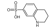 7-QUINOLINESULFONIC ACID, 1,2,3,4-TETRAHYDRO-结构式