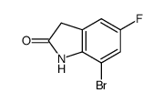 7-溴-5-氟-2,3-二氢-1H-吲哚-2-酮图片