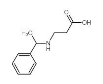 3-(1-phenylethylamino)propanoic acid Structure