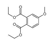 diethyl 4-methoxybenzene-1,2-dicarboxylate Structure