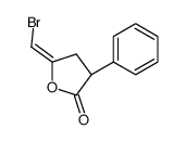 (3R)-5-(bromomethylidene)-3-phenyloxolan-2-one结构式