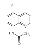 N-(5-bromoquinolin-8-yl)acetamide Structure