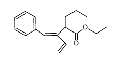 ethyl 4-phenyl-2-propyl-3-vinyl-3(Z)-butenoate Structure
