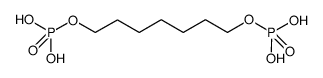 1,7-heptanediol diphosphate tetraacid Structure