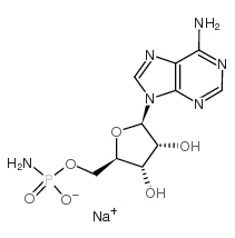 5'-一氨基磷酸腺170钠盐结构式