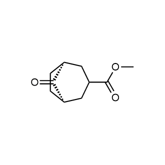 (1R,5S)-8-氧代双环螺[3.2.1]辛烷-3-羧酸甲酯结构式