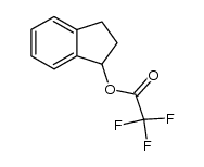 1-indanyl trifluoroacetate Structure