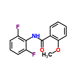 N-(2,6-Difluorophenyl)-2-methoxybenzamide Structure