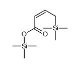 4-三甲基硅巴豆酸三甲基硅酯结构式