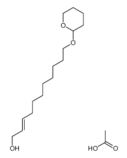 acetic acid,11-(oxan-2-yloxy)undec-2-en-1-ol结构式