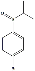 1-溴-4-(异丙基亚磺酰基)苯结构式