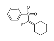 [cyclohexylidene(fluoro)methyl]sulfonylbenzene Structure
