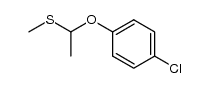 (1-(4-chlorophenoxy)ethyl)(methyl)sulfane Structure