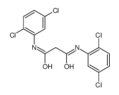 N,N''-BIS-(2,5-DICHLORO-PHENYL)-MALONAMIDE结构式