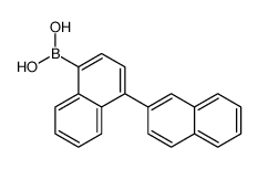 [1,2-二萘]-4-基硼酸结构式