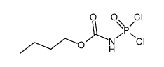 dichlorophosphoryl-carbamic acid butyl ester结构式
