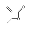 4-methyl-3-methylideneoxetan-2-one Structure