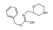 (S)-(吗啉-2-甲基)氨基甲酸苄酯结构式