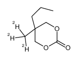 5-propyl-5-(trideuteriomethyl)-1,3-dioxan-2-one Structure