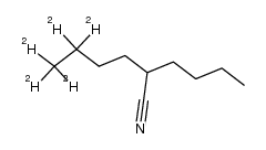 2-butylhexanenitrile-5,5,6,6,6-d5结构式