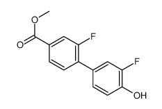 methyl 3-fluoro-4-(3-fluoro-4-hydroxyphenyl)benzoate Structure