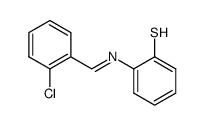 N-(2-chlorobenzylidene)-o-amino-thiophenol Structure