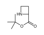 L-AZETIDINE-2-CARBOXYLIC ACID T-BUTYL ESTER structure