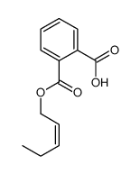 单(2E-戊烯基)邻苯二甲酸酯-d4结构式