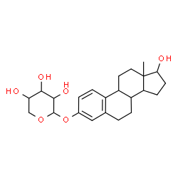 estradiol-3-xyloside Structure