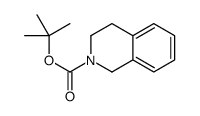 tert-butyl 3,4-dihydro-1H-isoquinoline-2-carboxylate结构式