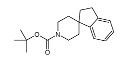 3-氨基-2,3-二氢-螺[1H-茚-1,4-哌啶]-1-羧酸 1,1-二甲基乙酯结构式