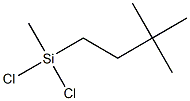 3,3-Dimethylbutyl Methyl Dichlorosilane Structure