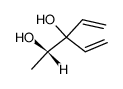 (S)-3-vinylpent-4-ene-2,3-diol结构式