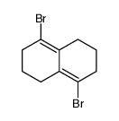 4,8-dibromo-1,2,3,5,6,7-hexahydronaphthalene结构式