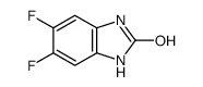 5,6-二氟-1H-苯并[d]咪唑-2(3H)-酮结构式