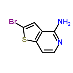 2-溴噻吩并[3,2-c]吡啶-4-胺图片