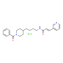 FK-866 Hydrochloride结构式