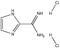 1H-imidazole-2-carboximidamide dihydrochloride Structure