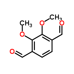 2,3-Dimethoxyterephthalaldehyde Structure