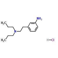 3-[2-(Dipropylamino)ethyl]aniline hydrochloride (1:1) Structure