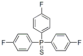 Tris(4-fluorophenyl)phosphine sulfide Structure