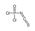 dichlorophosphorylimino(sulfanylidene)methane Structure