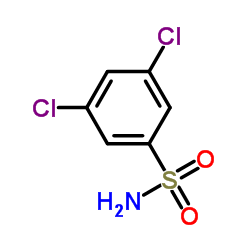 3,5-二氯苯磺酰胺结构式