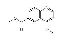 methyl 4-methoxyquinoline-6-carboxylate Structure