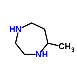 5-甲基-1,4-二氮杂环庚烷结构式