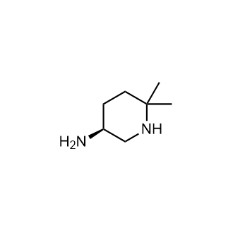 (S)-6,6-二甲基哌啶-3-胺结构式