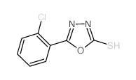 5-(2-氯苯基)-1,3,4-二唑-2-硫醇结构式